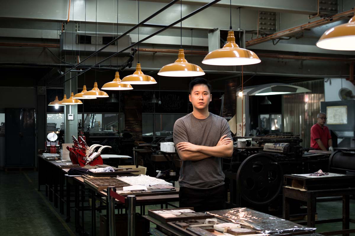 Ee Son Wei, Founder of APW, (A Place Where), Bangsar, Malaysia. Photo by Napat Charitbutra