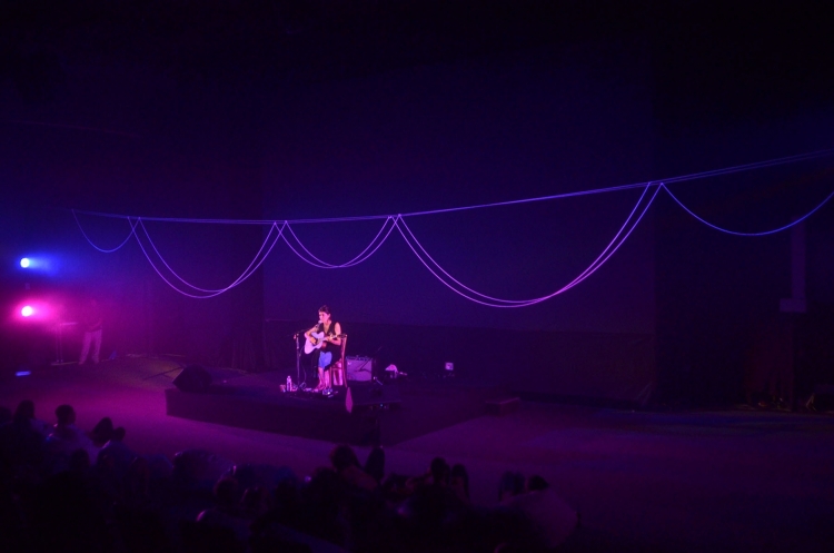 'uncommon line', stage design, Julie Byrne Live!