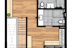 3rd Floor Plan, Type A © Nirvana Daii PLC