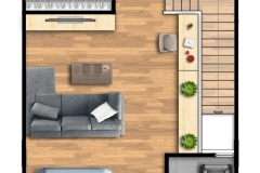 3rd Floor Plan, Type B © Nirvana Daii PLC
