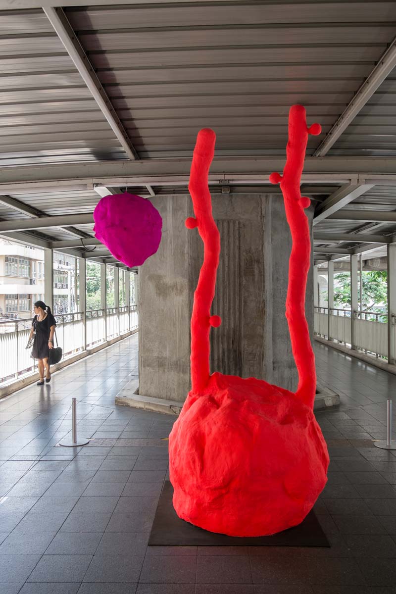 Ratchaprasong Art Maze, Urban by Nature by Haritorn Akarapat, Image © Myrtille Tibayrenc