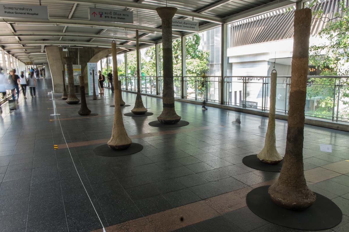 Ratchaprasong Art Maze, Urban by Nature by Ruangsak Anuwatwimon, Image © Myrtille Tibayrenc