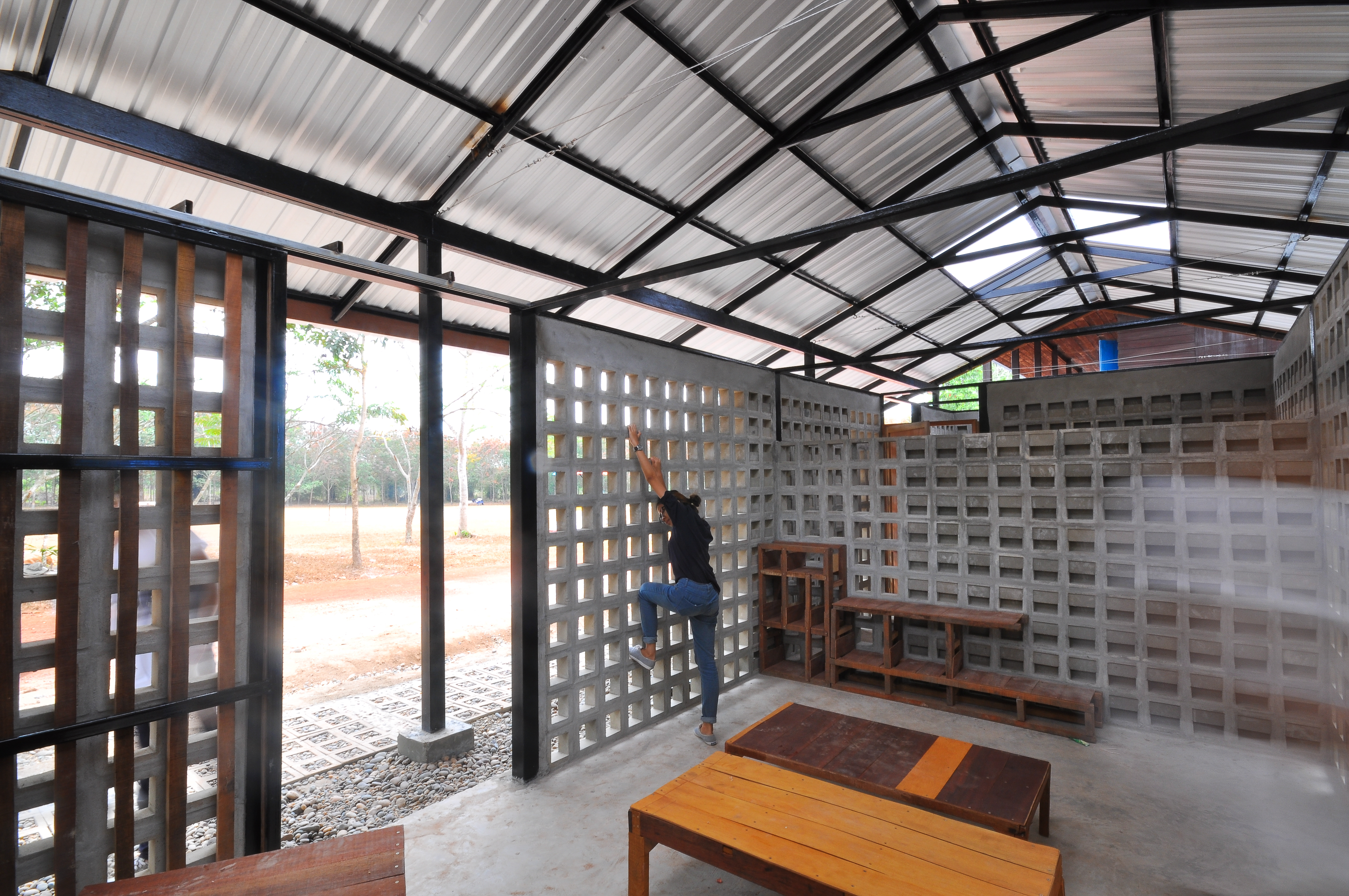 Baan Arn Dao project by the AKU Volunteer Team, Faculty of Architecture, Kasetsart University