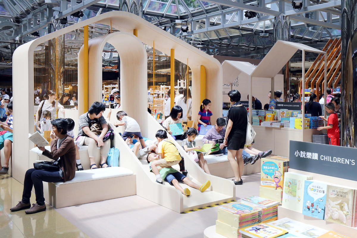 Eslite summer reading room by LAAB Architects, Image courtesy of LAAB Architects