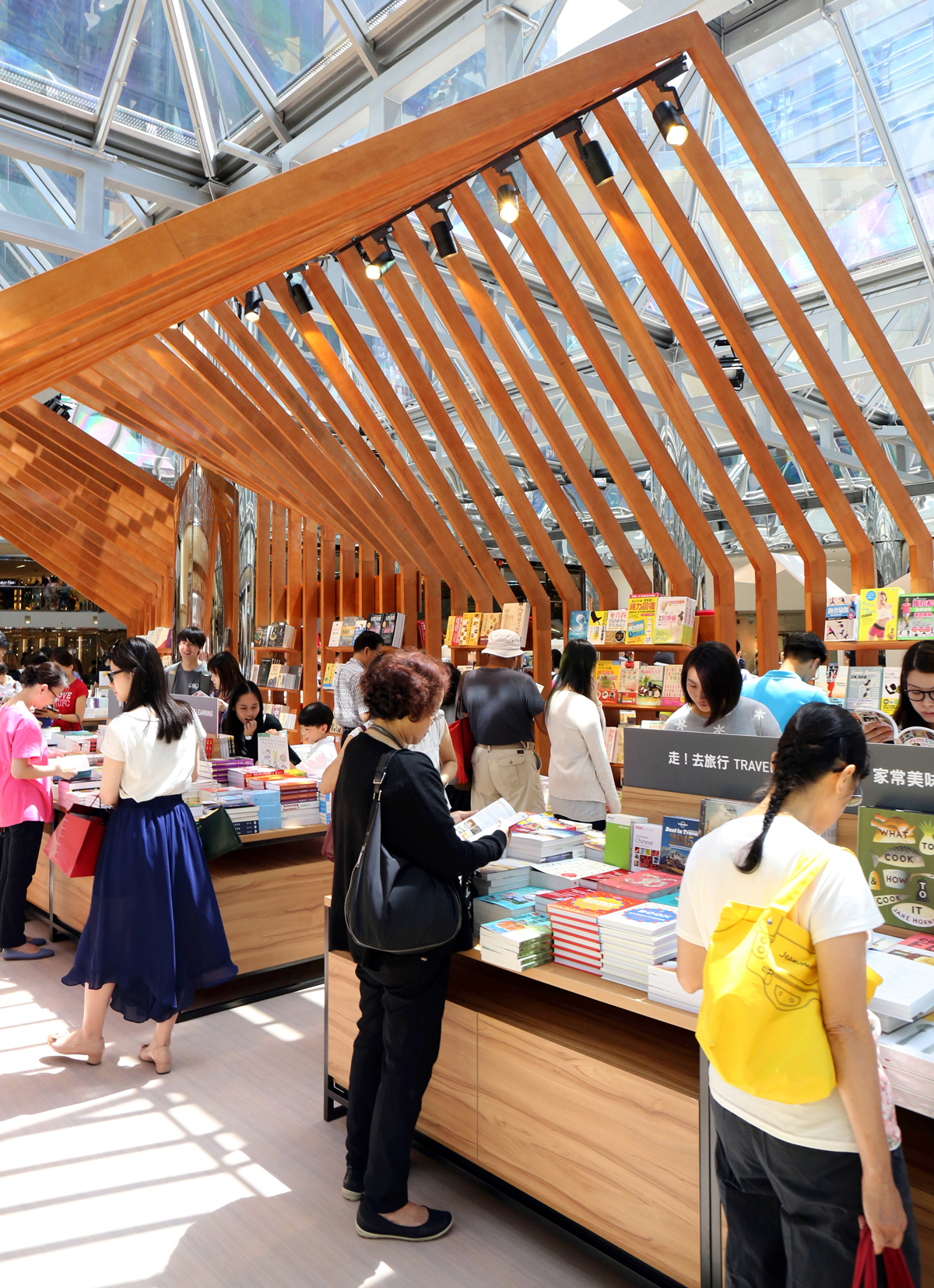 Eslite summer reading room by LAAB Architects, Image courtesy of LAAB Architects