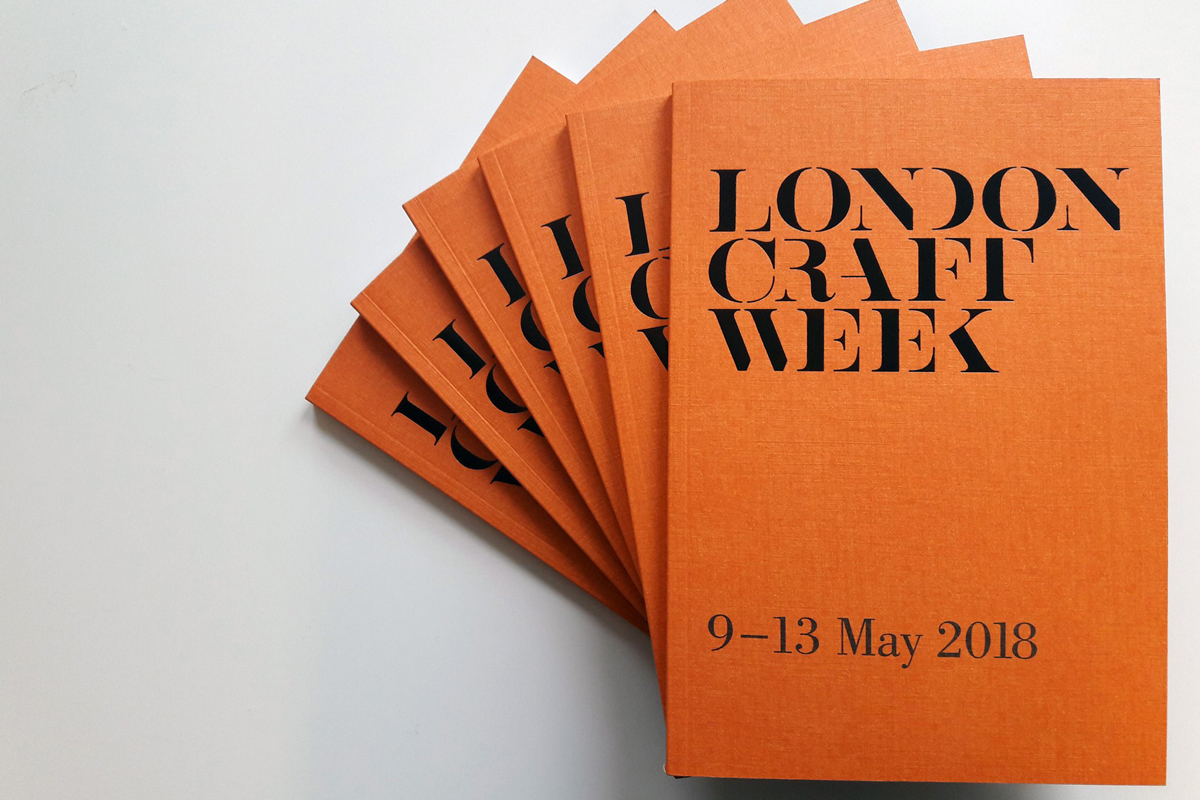 LONDON CRAFT WEEK 2018