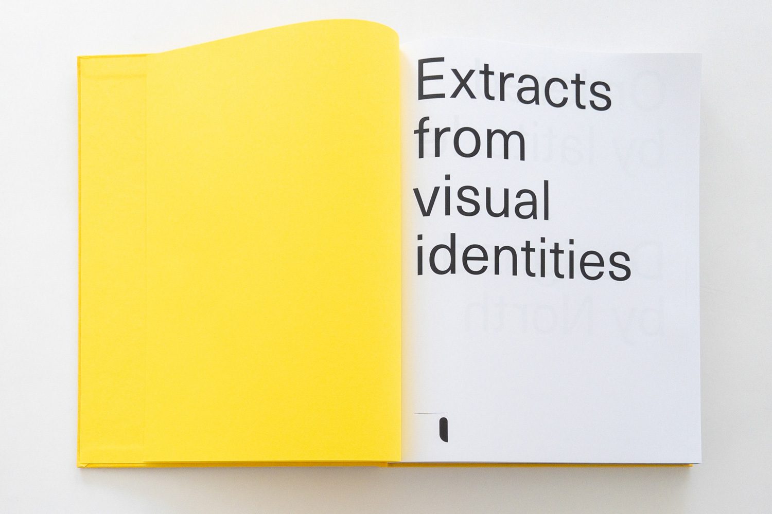 NORTH: EXTRACTS FROM VISUAL IDENTITIES