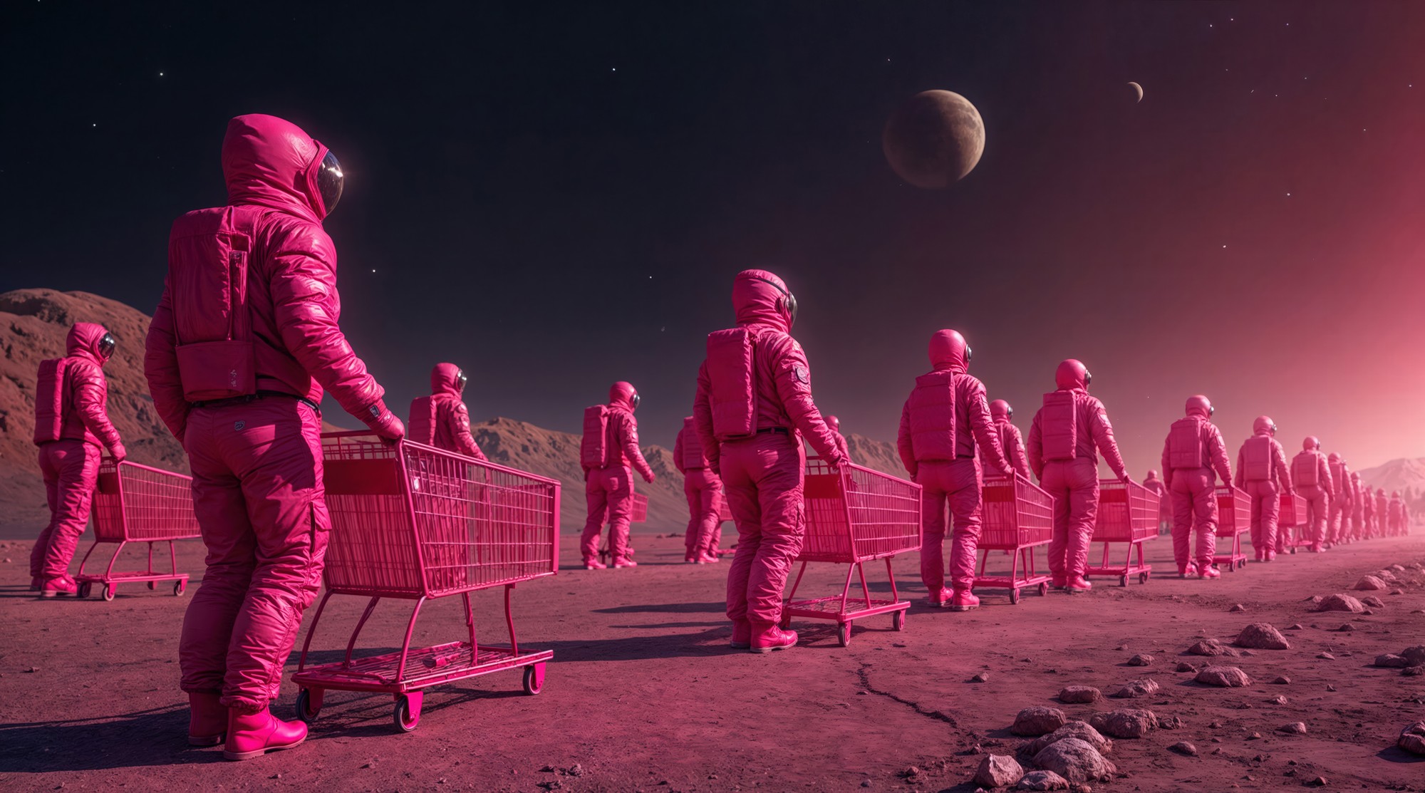 Pink MARS # 04, 2025