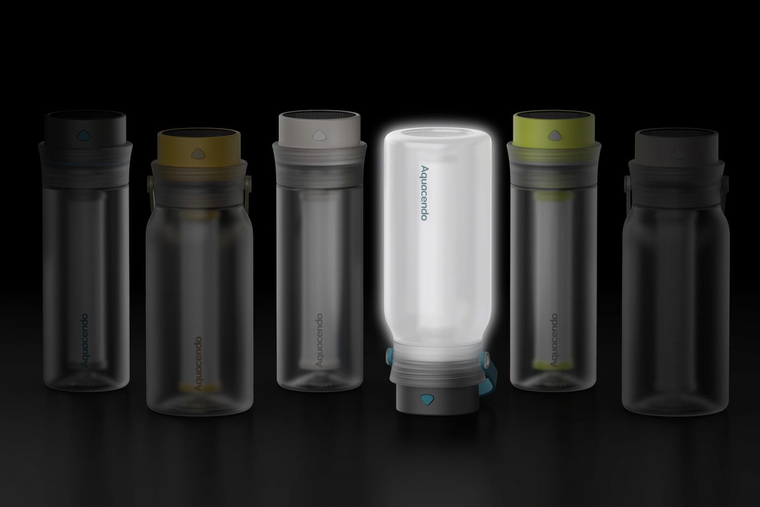 Aquacendo_3 bottle with light