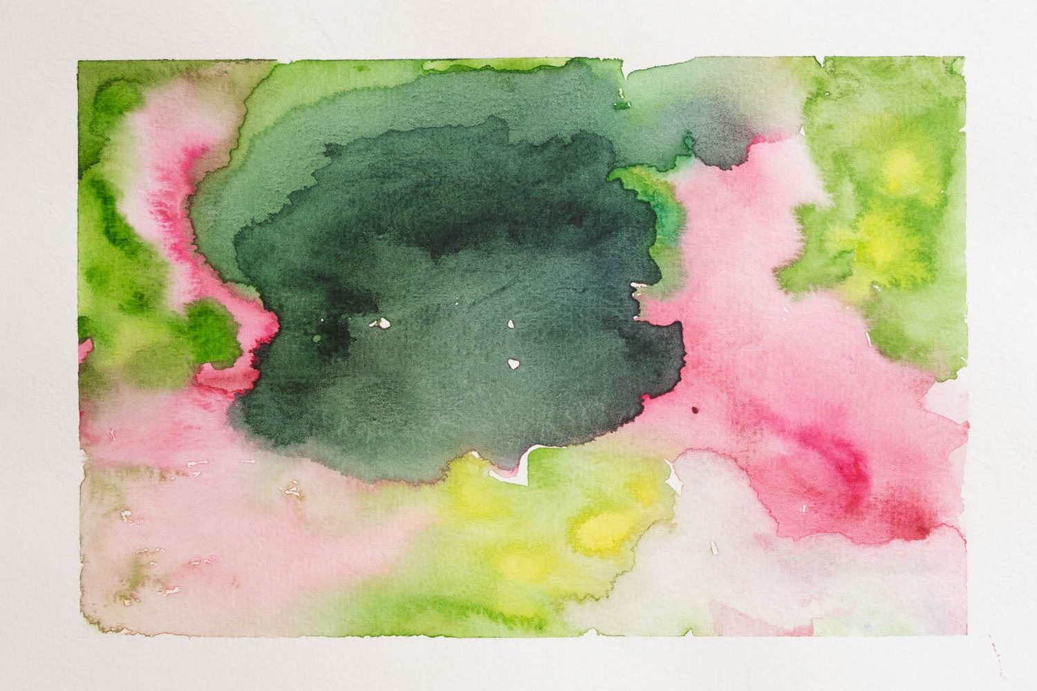 4 2.9-Gallery-Tulsi Patel - Chaos births Creation IV - 2025 - Watercolor on paper - A4_low res