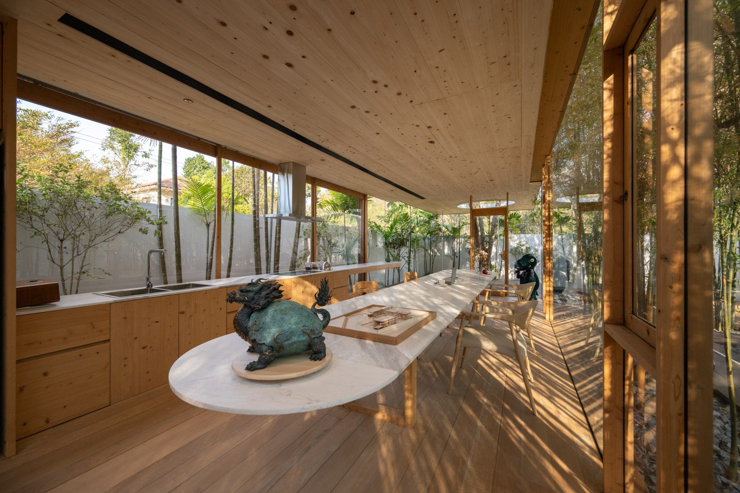LANTERN HOUSE - อาคารรับรอง โต๊ะกินข้าว + ครัว3_low res