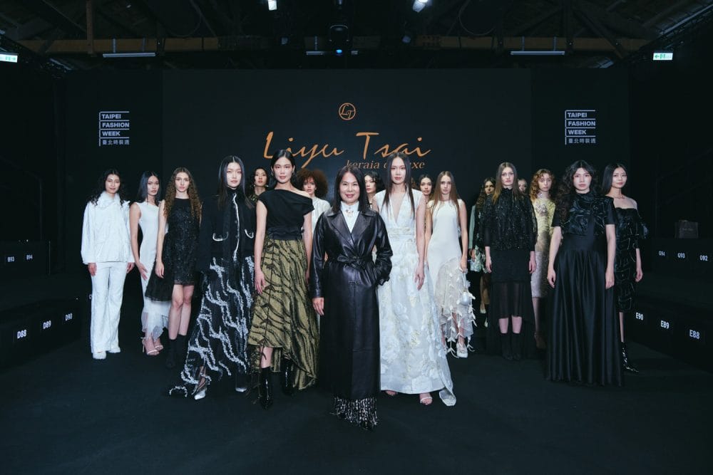 Li Yu Model Liyu Tsai developed the collection through Cultivée, an innovative ...