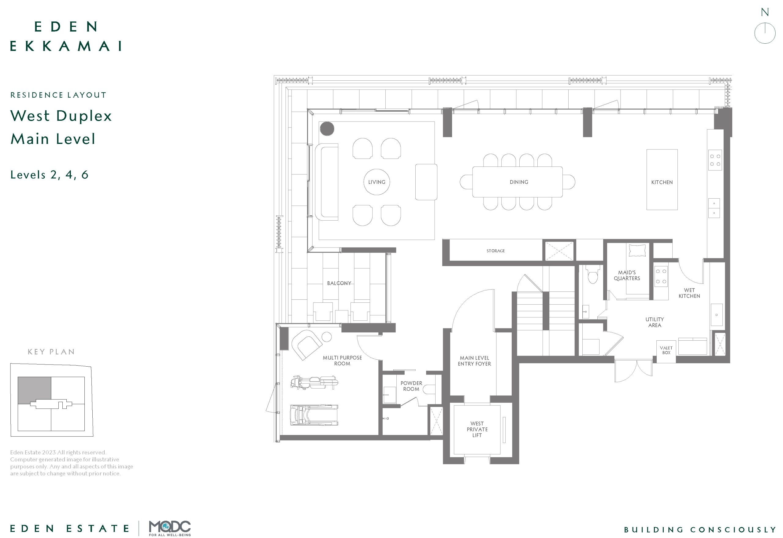 west duplex 2,4,6
